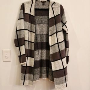 Open long cardigan